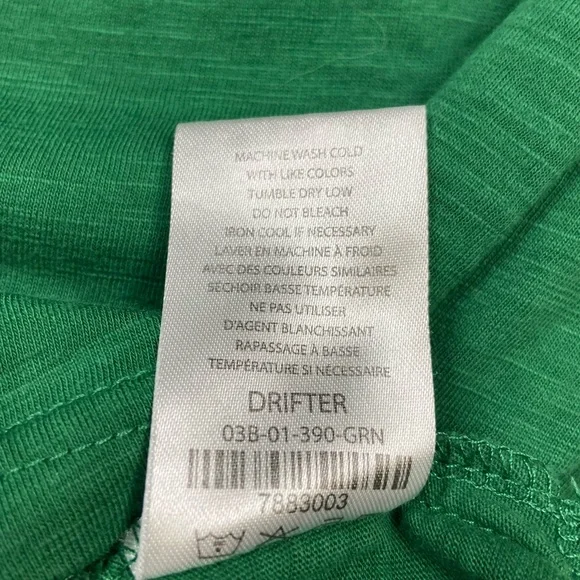 FIVE FOUR Los Angeles Drifter Paddle Flag T Shirt L Green Boat - Picture 8 of 11